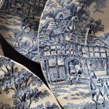 Deep plates "Coaching Days" – Alfred Meakin, Staffordshire