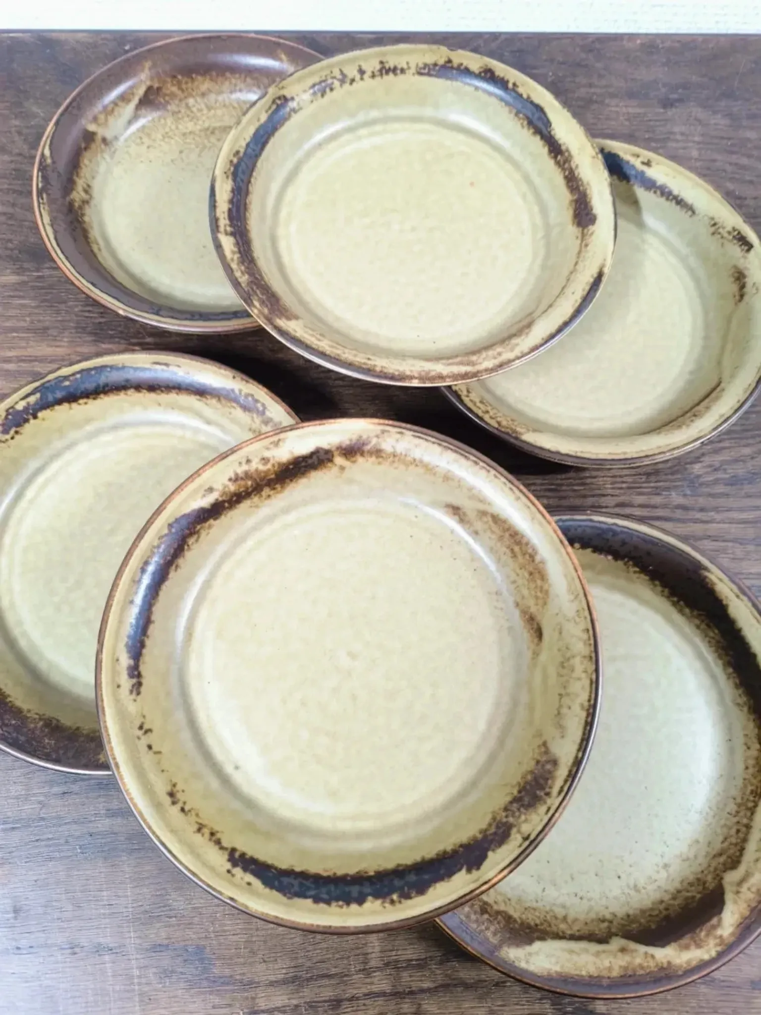 Lot de 6 assiettes creuses Langenthal