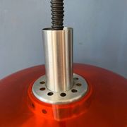 Suspension UFO Space Age transparent orange