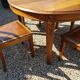 Art deco table and chairs