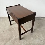Jacques Hauville bedside table Roche Bobois mahogany