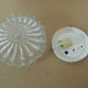 Small glass ceiling light