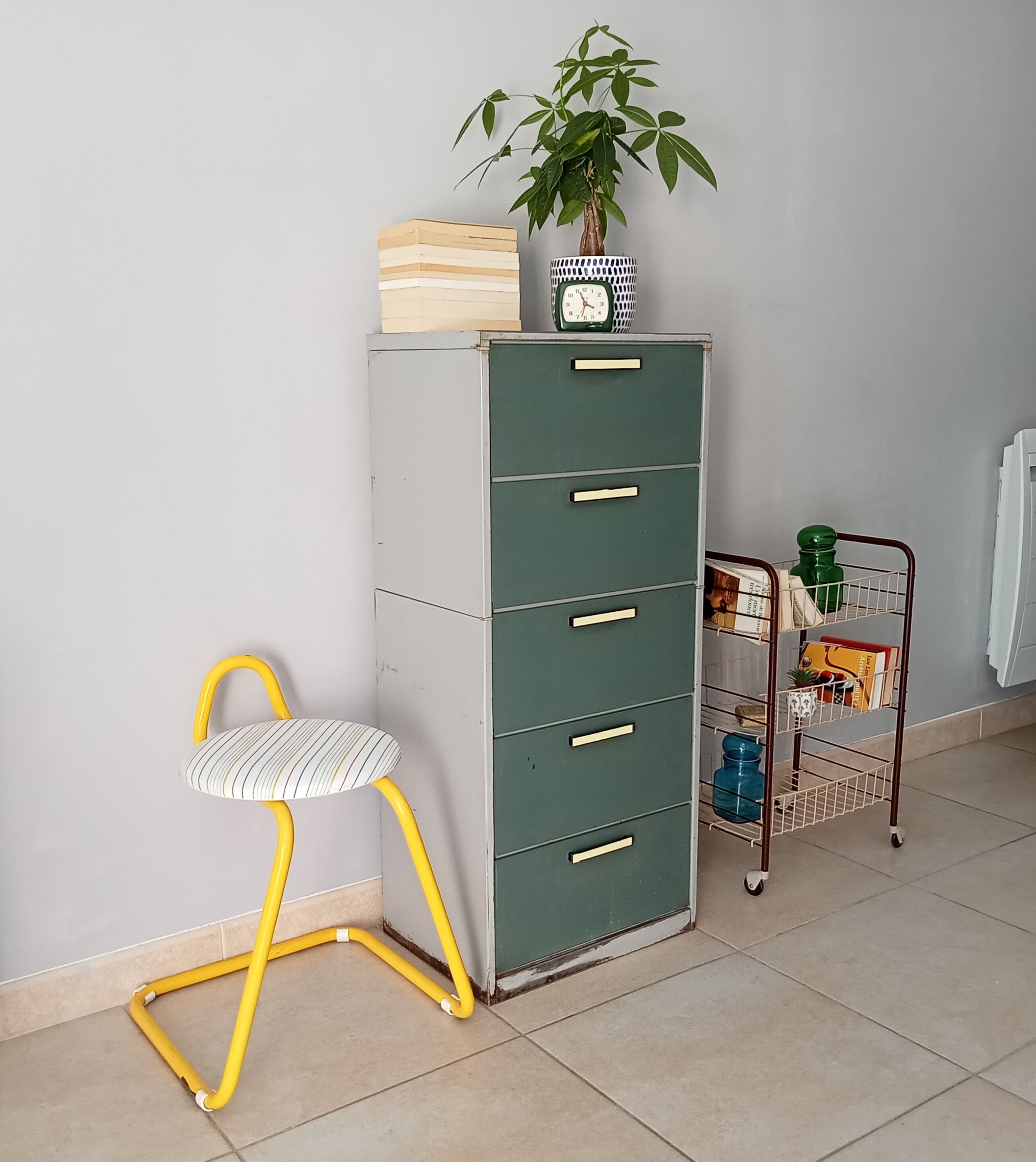Metal loom furniture with valves 50/60s