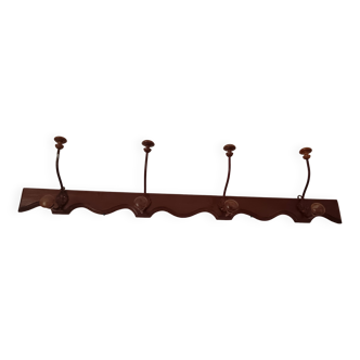 Wall-mounted coat rack