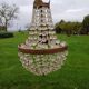 Hot Air Balloon Chandelier with Tassels