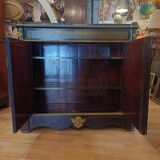 Sideboard, copper marquetry, Napoleon III period. 19th century