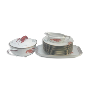 Vaisselle homard Rosenthal