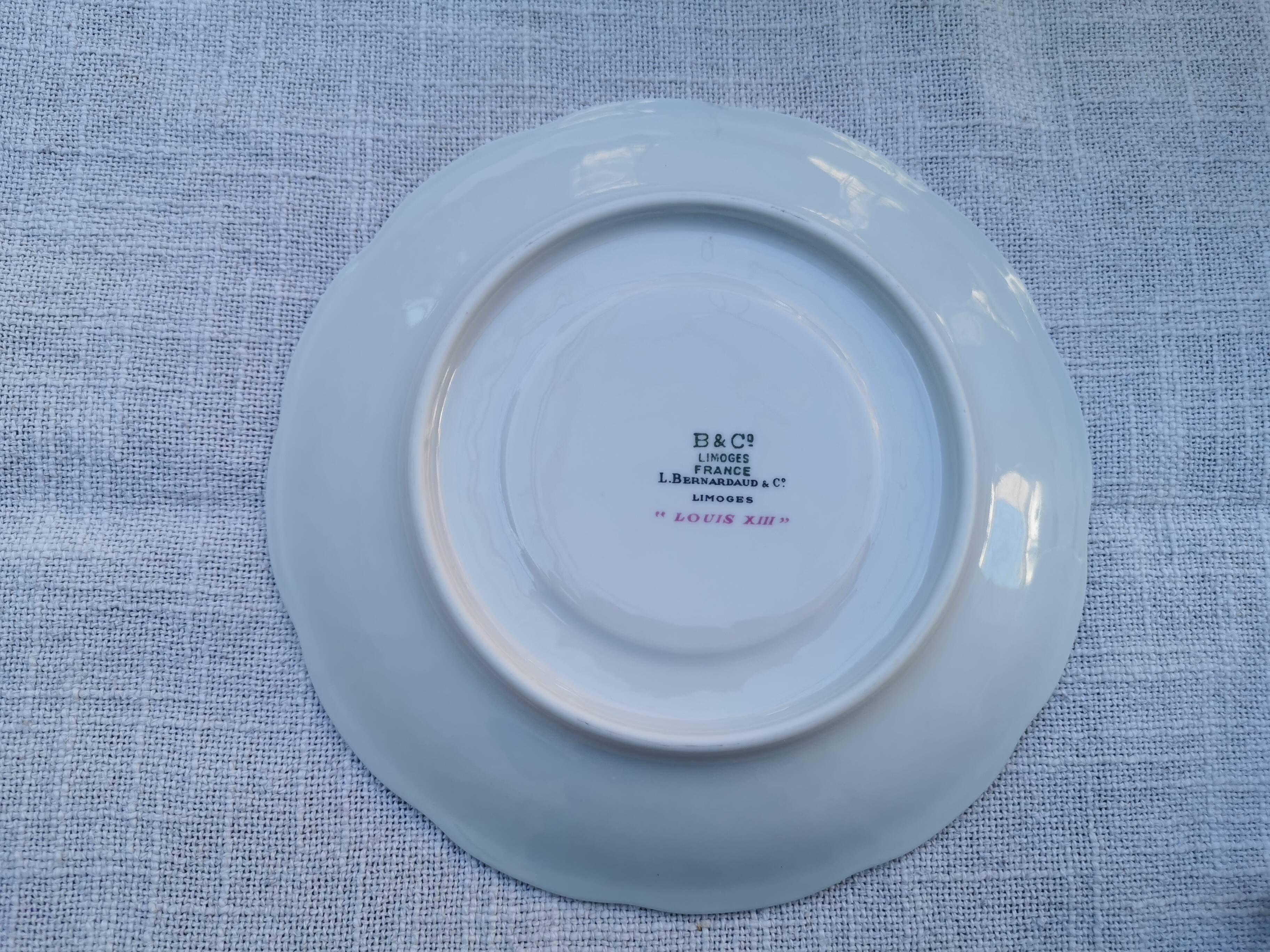 Bernardaud Limoges Louis XIII porcelain service