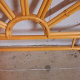 Rattan headboard