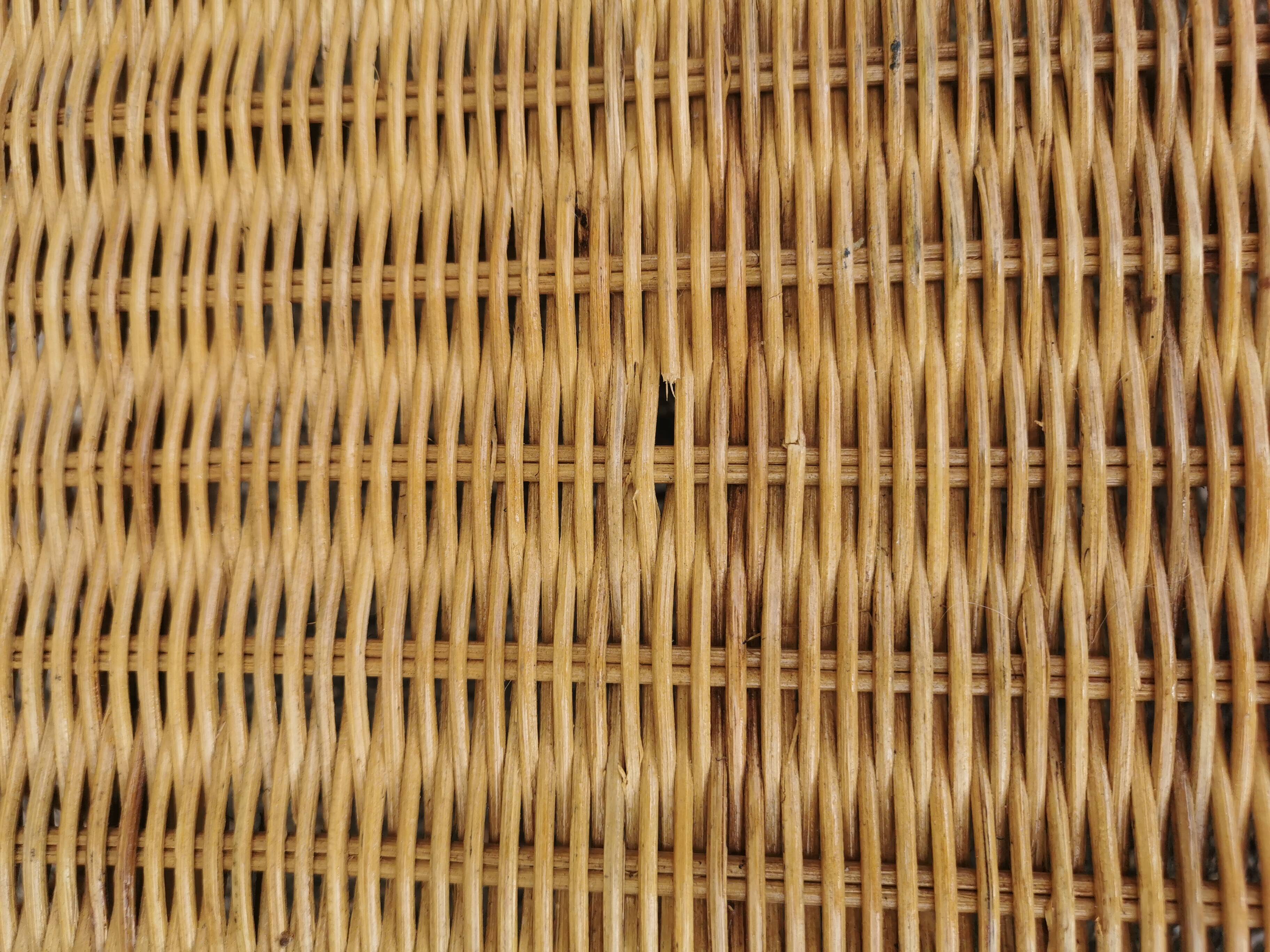 Complete rattan lounge from the 1950s
