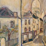View of Montmartre from 1960