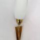 Mid Century Brass and Glass Wall Light/lamp by Kamenicky Senov - around 1970s