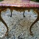 Table basse Louis XV marbre rose
