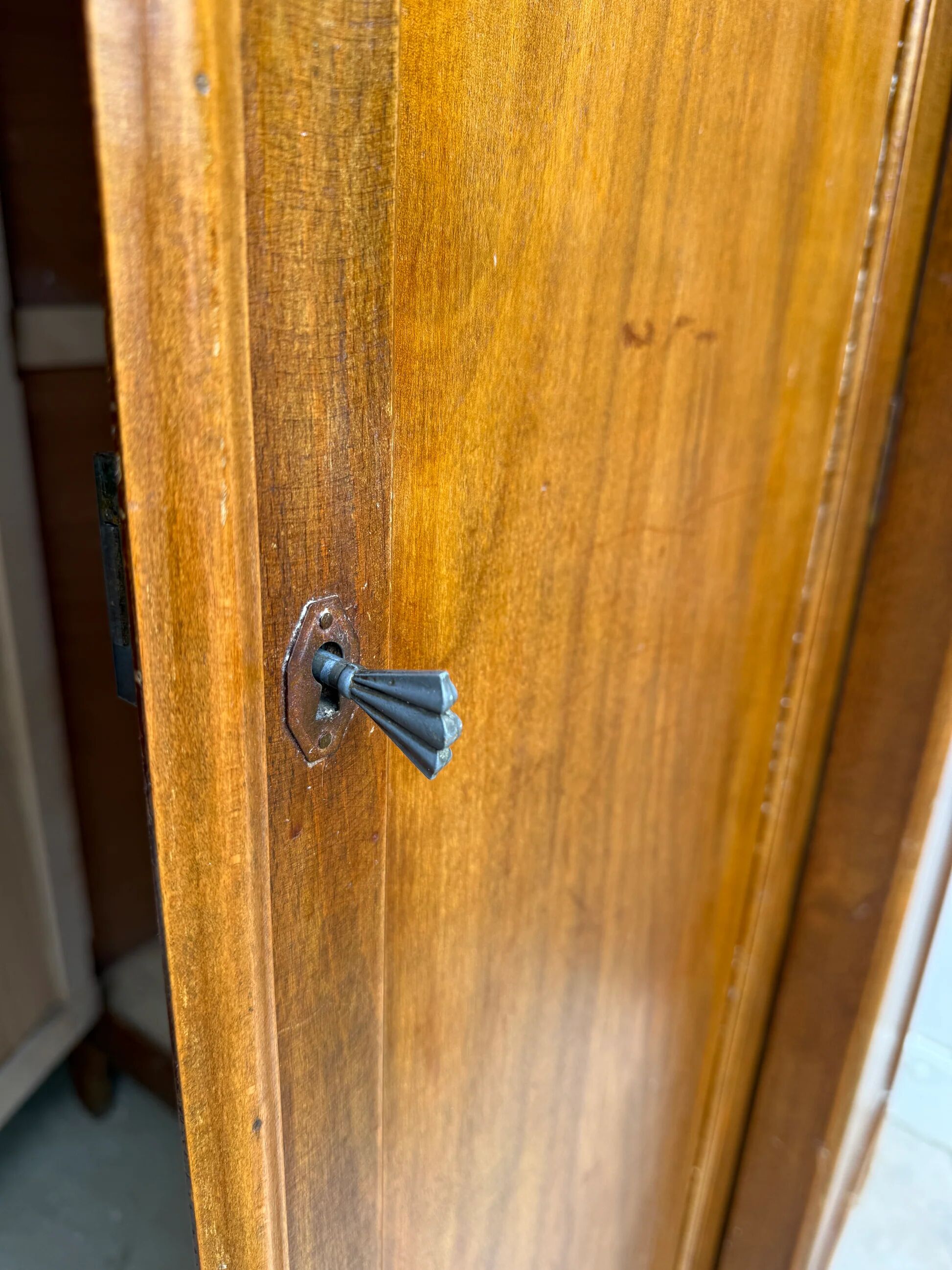 Solid wood wardrobe