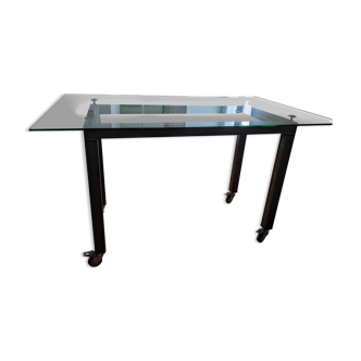 High industrial type dining table