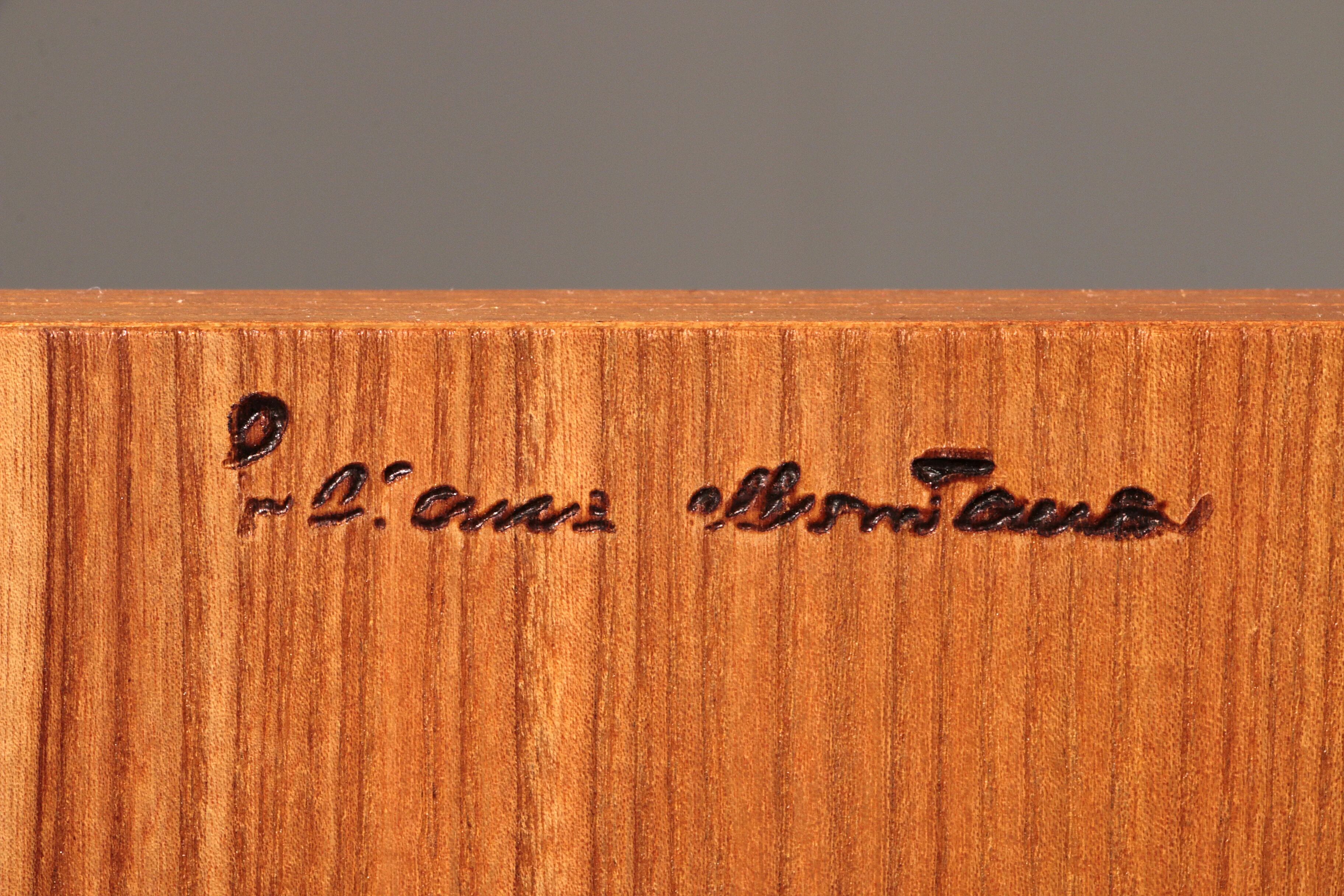 Iconic Italian design cabinet “Il Cerniera” by Silvana Arcelli Montanari for Tonelli (1970s)