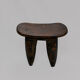 Grand tabouret Senoufo en bois (Burkina Faso)