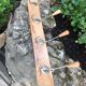 Four-headed wooden hook / vintage 60s-70s