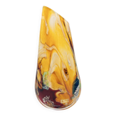 Oball Murano Vase - Sommerso - 24k Gold - Signed & Labeled - H30cm/2.5kg