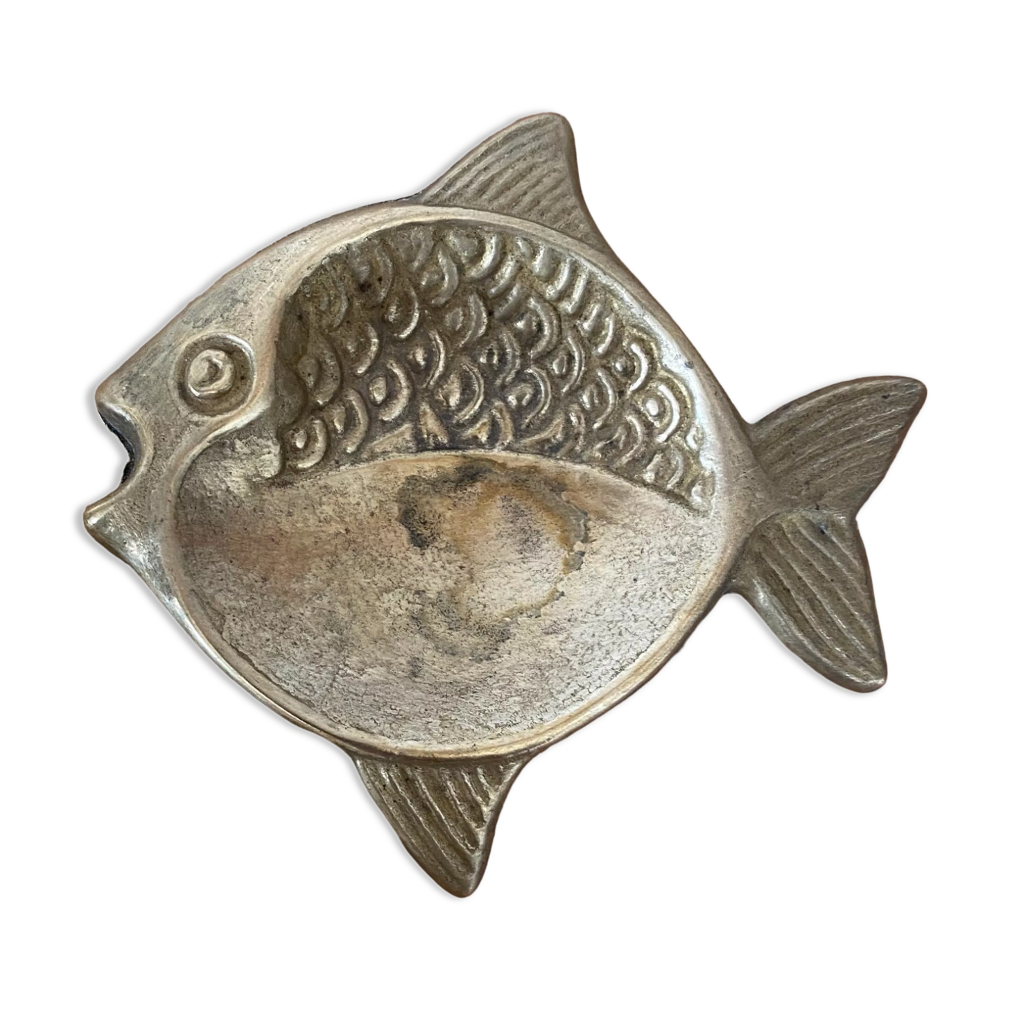 Vintage fish brass tray or ashtray