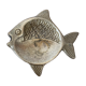 Vintage fish brass tray or ashtray