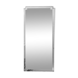 Large old beveled mirror 68x150cm