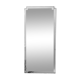 Grand miroir biseauté ancien 68x150cm