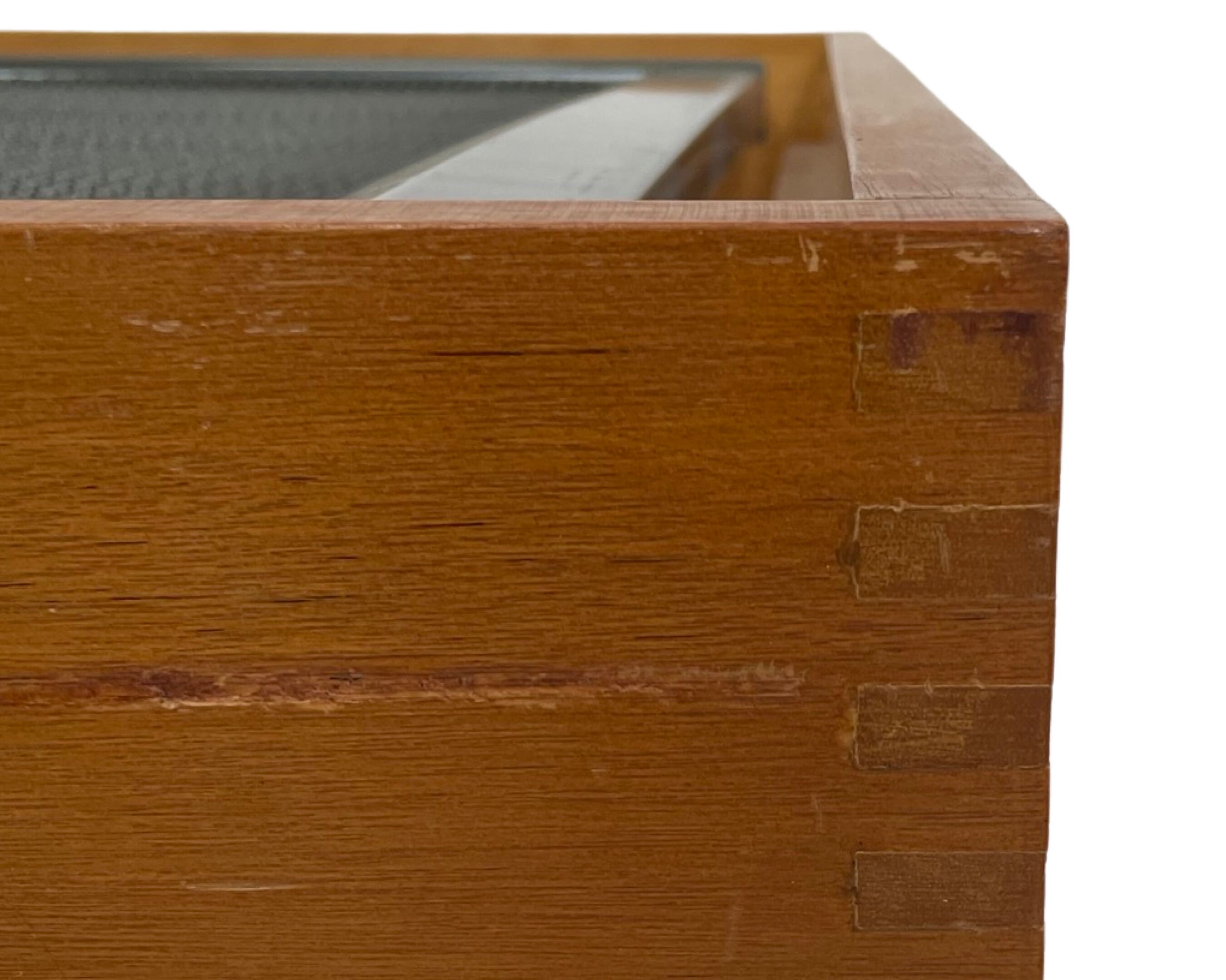 Vintage daybed 1960s minimalist design with drawer in wood