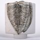 Sculptural Leaf Vase Studio Line by Antje Bruggemann for Rosenthal, Germany, 1980s