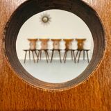 6 vintage 60s bistro-look dining chairs