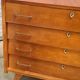 vintage chest of drawers 1960 a 70 4 pullers plating 76x90x45