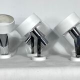 Stilnovo Milano, set of five orientable wall lights from 50s
