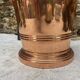 Vintage champagne bucket in genuine copper and stainless steel.