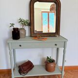 Celadon reception stool
