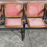 4 seater cinema bench