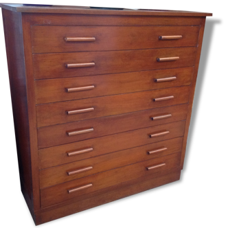 Large drawers double handles