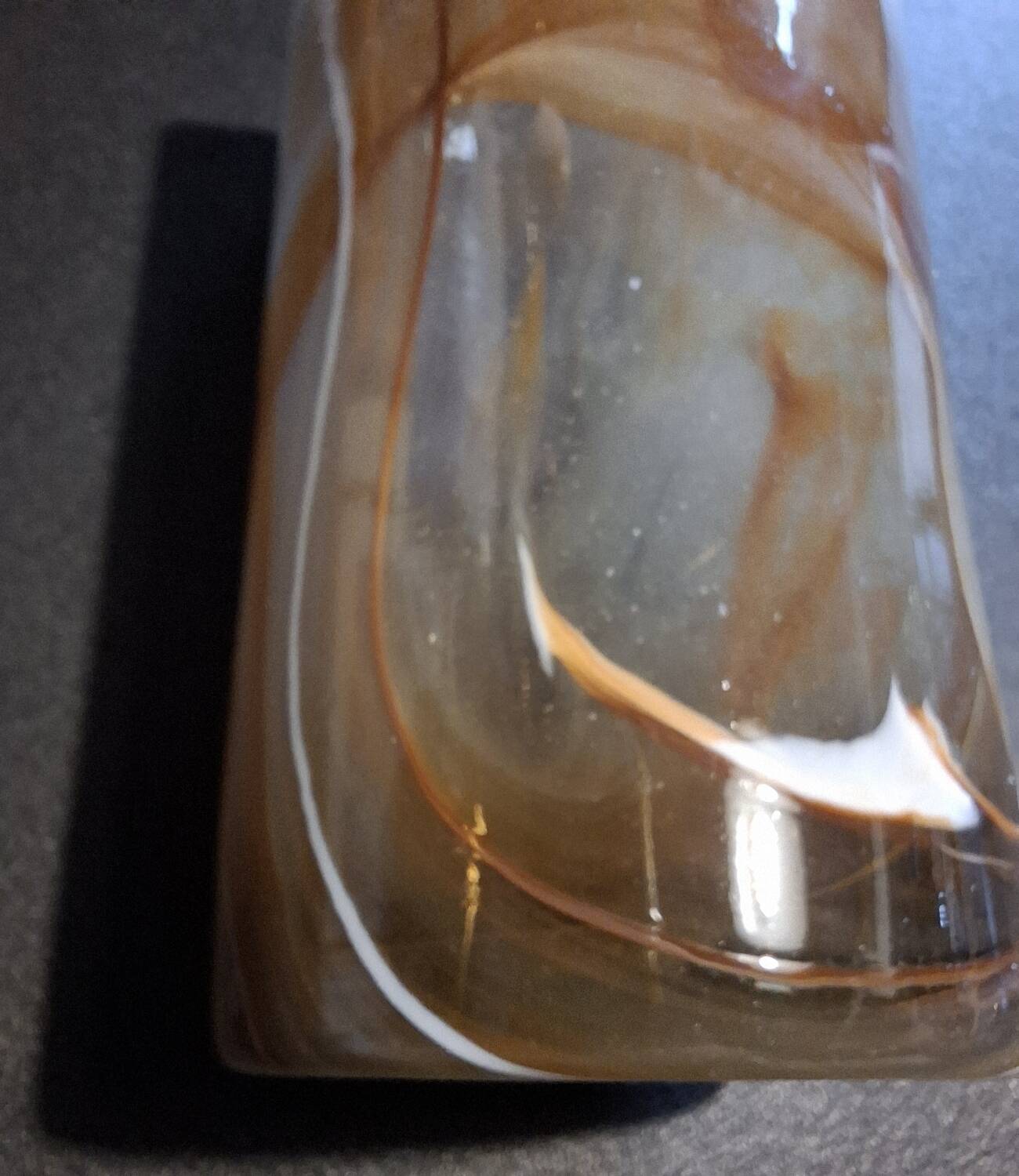 Set of 4 hand-blown glasses