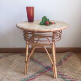 Ratine bedside coffee table