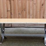 Travertine bench , 1970s