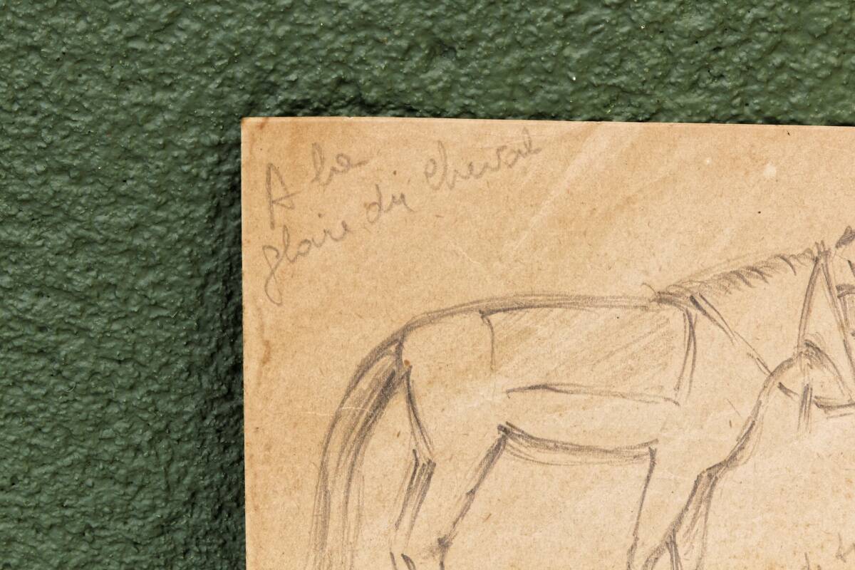 Workshop background, Henry Sené (1889-1961)