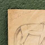 Workshop background, Henry Sené (1889-1961)