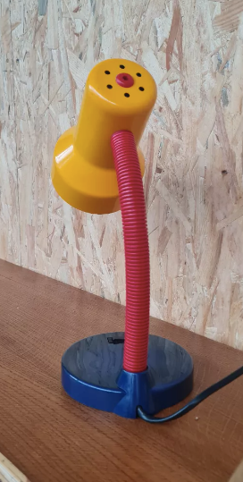 Table lamp primary color 1980