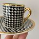 Set of 4 vintage cups Pralognan de Salins