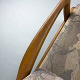 Canapé deux places vintage Senator en teck par L. Olsen, années 1970