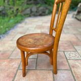 Chaise enfant bois courbé Fischel ‘Pierrots’