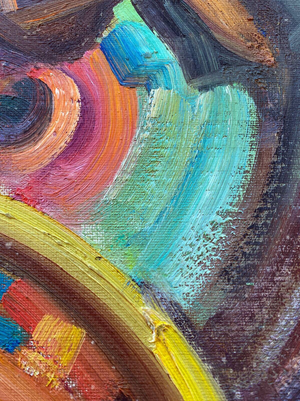 Hst/p painting "africanist still life" germaine claudot (1903-1996) l'atelier