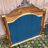 Renaissance mirror in solid carved oak, 19th century, 120x125cm