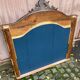 Renaissance mirror in solid carved oak, 19th century, 120x125cm