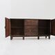 Brutalist Spanish carved sideboard credenza