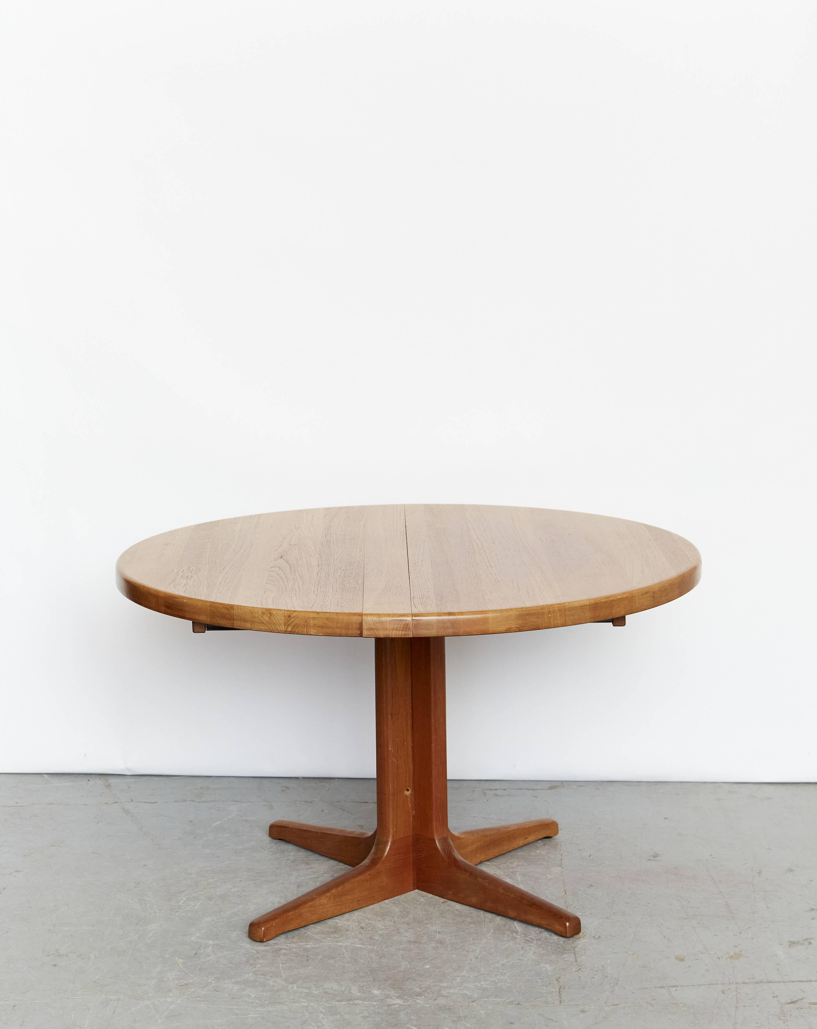 Table à manger en teck Svend Åge Eriksen pour Glostrup